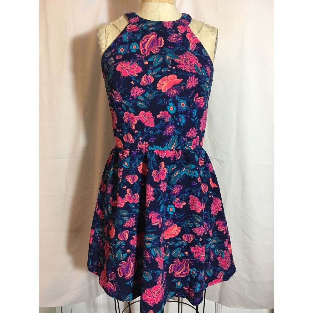 Floral printed dress